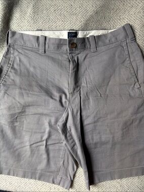 J. Crew Factory Light Gray Chino Shorts